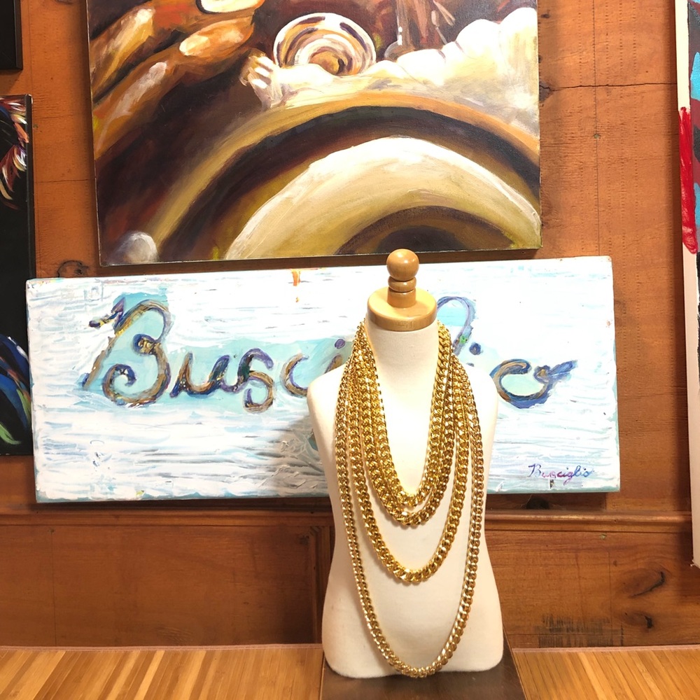 18k Gold Plated Cuban Link Chain